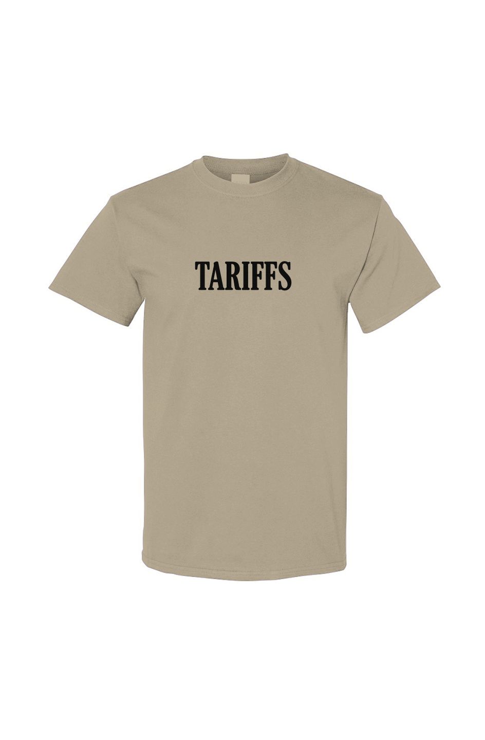Premium graphic t-shirt with tariffs themed hand-drawn illustration - Tariffs Shirt by Stupid Libary